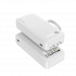 Ven-Dens 20000mAh Power Bank with LED Light & Built-in Cables - White