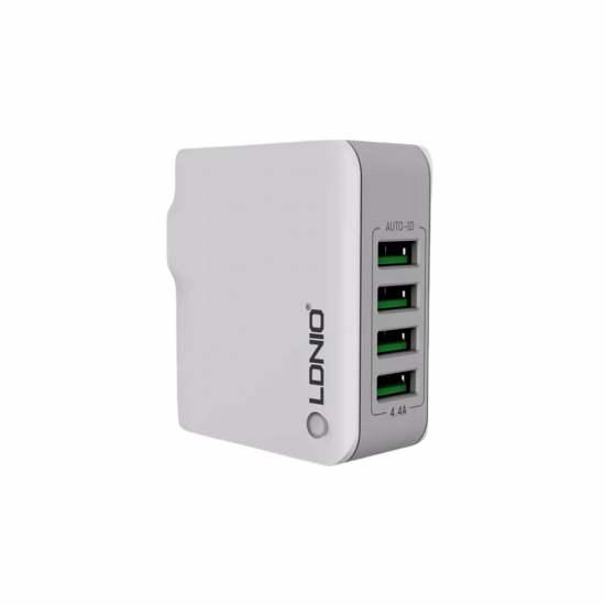 LDNIO A4403 22W 4-Port USB Wall Charger Auto-ID LDNIO A4403 22W 4-Port USB Wall Charger Auto-ID