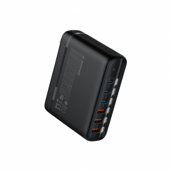 LDNIO A6140C 140W 6-Port PD Desktop Charger UK LDNIO A6140C 140W 6-Port PD Desktop Charger UK