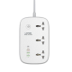 LDNIO SCW3451 Smart WiFi Power Strip 3-Outlet + USB-C + USB-A UK