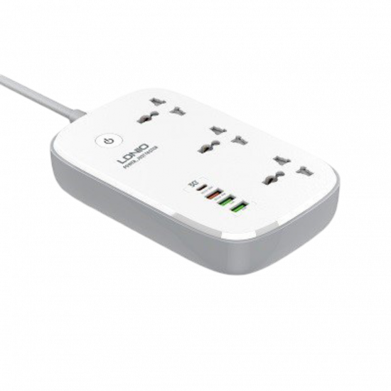 LDNIO SCW3451 Smart WiFi Power Strip 3-Outlet + USB-C + USB-A UK