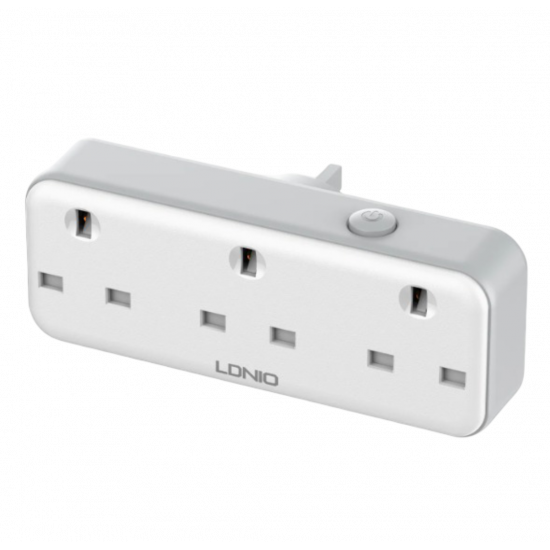 LDNIO SK3398 UK Power Strip with PD USB-C + USB-A 2500W LDNIO SK3398 UK Power Strip with PD USB-C + USB-A 2500W