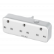 LDNIO SK3398 UK Power Strip with PD USB-C + USB-A 2500W LDNIO SK3398 UK Power Strip with PD USB-C + USB-A 2500W