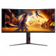 AOC CU34G4 34" Curved Fast VA WQHD 180Hz Gaming Monitor - Black