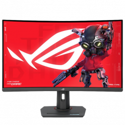 ASUS ROG Strix XG32WCMS - 32" Curved - Fast VA - QHD - 280Hz - 1ms - USB-C - Gaming Monitor
