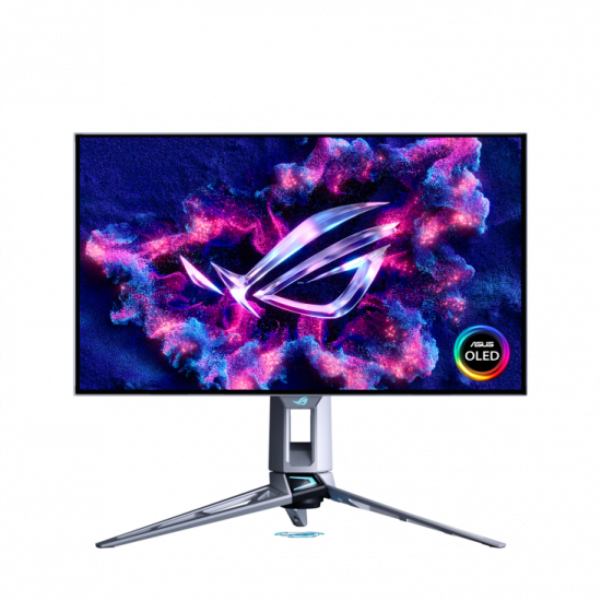 ASUS ROG Swift OLED PG27AQWP-W 27" QHD 540Hz 0.02ms Gaming Monitor - White ASUS ROG Swift OLED PG27AQWP-W 27" QHD 540Hz 0.02ms Gaming Monitor - White