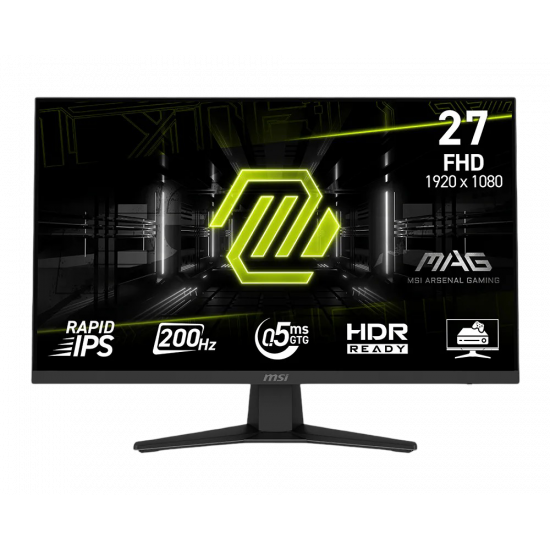 MSI MAG 274F FHD IPS 200Hz 0.5 Ms Flat Gaming Monitor