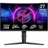 MSI MPG 275CQRXF - 27" Curved - Rapid VA - WQHD - 240Hz - 0.5ms - FreeSync Premium - Gaming Monitor - Black