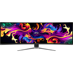 MSI MPG 491CQP 49" QD-OLED UWQHD 144Hz 0.03ms Curved Gaming Monitor