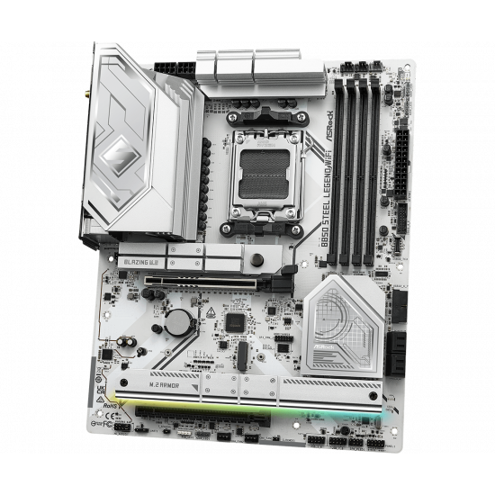 ASRock B850 Steel Legend WiFi DDR5 ATX Motherboard ASRock B850 Steel Legend WiFi DDR5 ATX Motherboard