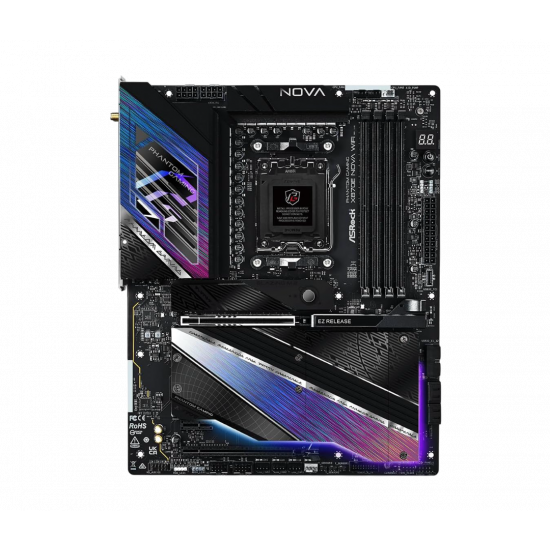 ASRock X870E Nova WiFi DDR5 ATX Motherboard ASRock X870E Nova WiFi DDR5 ATX Motherboard