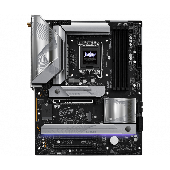 ASRock Z890 LiveMixer WiFi DDR5 ATX Motherboard ASRock Z890 LiveMixer WiFi DDR5 ATX Motherboard