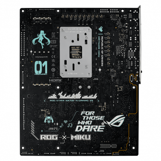 ASUS ROG Strix X870E-H WIFI7 Gaming Motherboard (MIKU Edition)