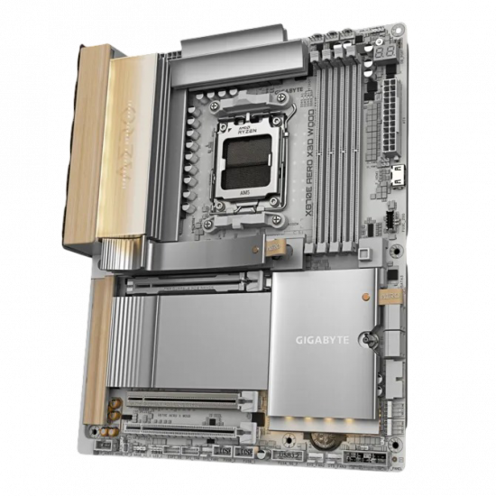 Gigabyte Aero X870E X3D Wood AMD5 Motherboard Gigabyte Aero X870E X3D Wood AMD5 Motherboard