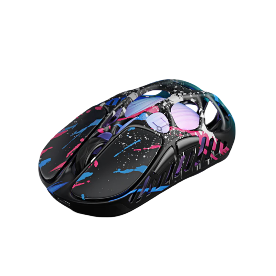 GravaStar Mercury XPro Wireless Gaming Mouse + 8K Dongle - Neon Graffiti GravaStar Mercury XPro Wireless Gaming Mouse + 8K Dongle - Neon Graffiti