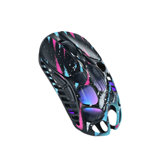 GravaStar Mercury XPro Wireless Gaming Mouse + 8K Dongle - Neon Graffiti GravaStar Mercury XPro Wireless Gaming Mouse + 8K Dongle - Neon Graffiti
