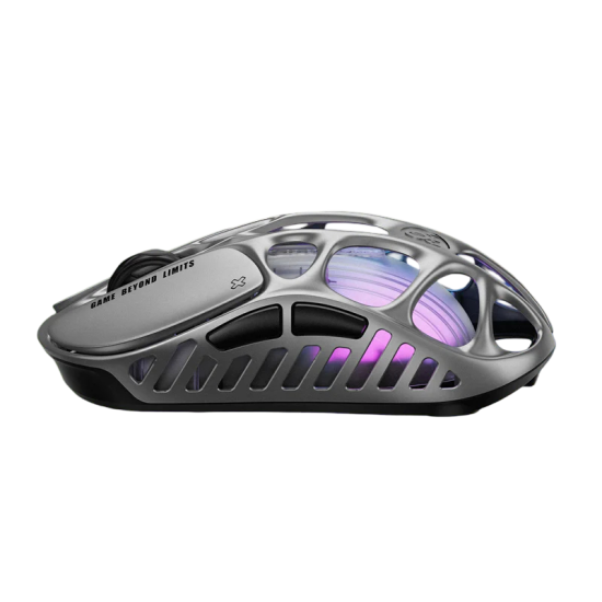 GravaStar Mercury X Wireless Gaming Mouse - Interstellar Silver GravaStar Mercury X Wireless Gaming Mouse - Interstellar Silver