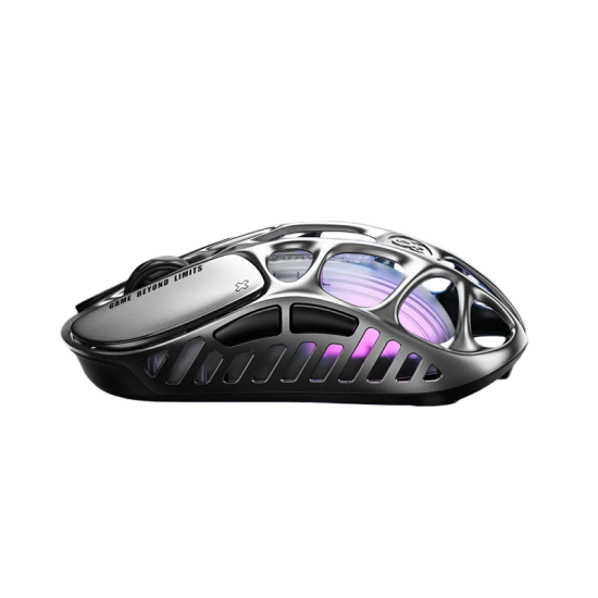GravaStar Mercury XPro Wireless Gaming Mouse + 8K Dongle - Interstellar Silver GravaStar Mercury XPro Wireless Gaming Mouse + 8K Dongle - Interstellar Silver