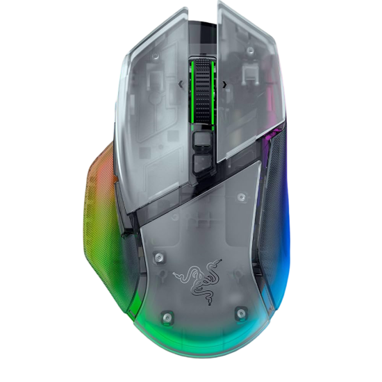 Razer Basilisk V3 Pro 35K Wireless Gaming Mouse - Phantom White Edition