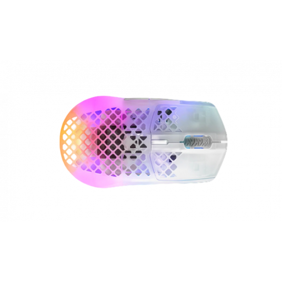 SteelSeries Aerox 3 Ghost RGB Wireless Gaming Mouse – White SteelSeries Aerox 3 Ghost RGB Wireless Gaming Mouse – White