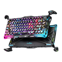 GravaStar Mercury V75 Pro 75% Hall Effect Magnetic Gaming Keyboard - Neon Graffiti