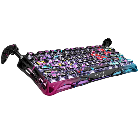GravaStar Mercury V75 Pro 75% Hall Effect Magnetic Gaming Keyboard - Neon Graffiti GravaStar Mercury V75 Pro 75% Hall Effect Magnetic Gaming Keyboard - Neon Graffiti