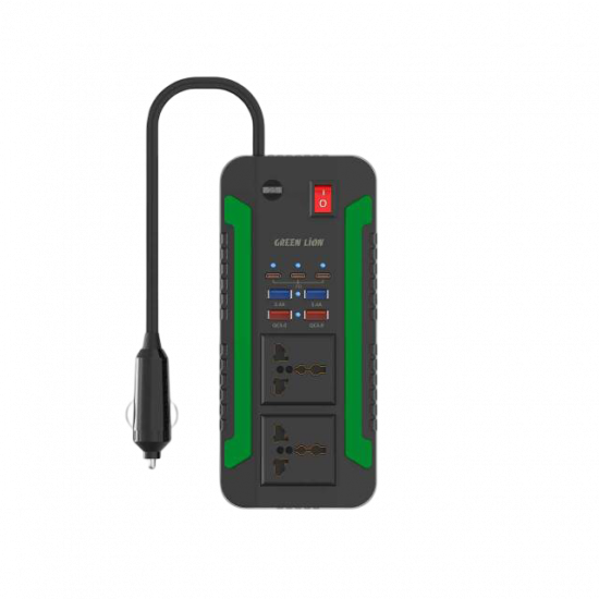 Green Lion Spark 300 Power Inverter 300W - Black Green Lion Spark 300 Power Inverter 300W - Black