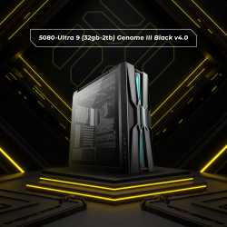 5080-Ultra 9 (32gb-2tb) Genome III Black v4.0