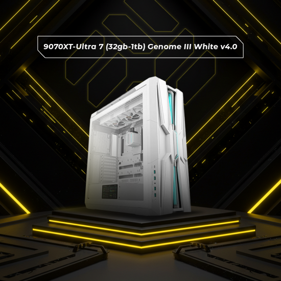 9070XT-Ultra 7 (32gb-1tb) Genome III White v4.0 9070XT-Ultra 7 (32gb-1tb) Genome III White v4.0