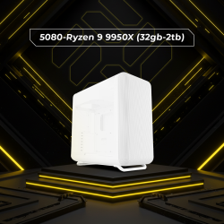 5080-Ryzen 9 9950X (32gb-2tb) X50 White v4.5