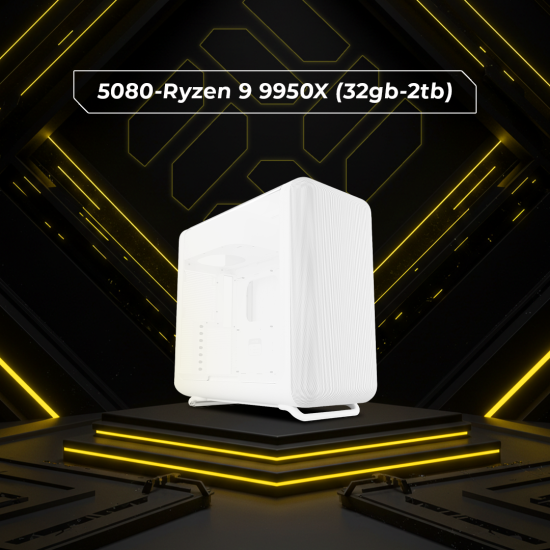 5080-Ryzen 9 9950X (32gb-2tb) X50 White v4.5 5080-Ryzen 9 9950X (32gb-2tb) X50 White v4.5