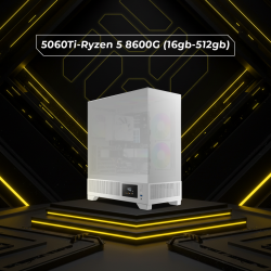 5060Ti-Ryzen 5 8600G (16gb-512gb) M1 White v4.5