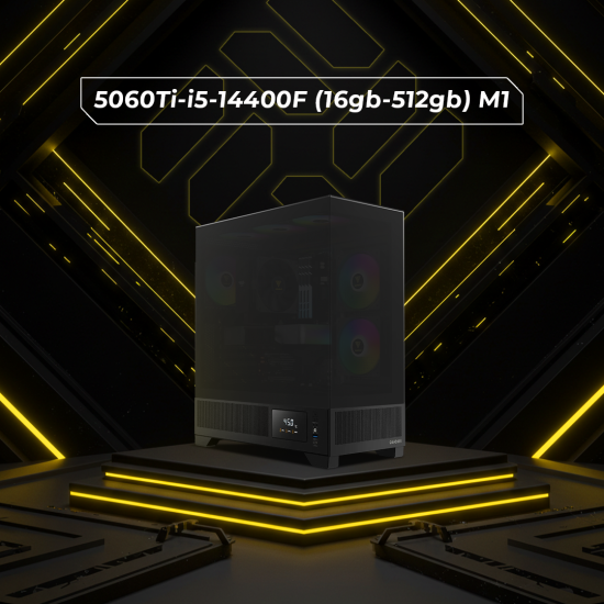 5060Ti-i5-14400F (16gb-512gb) M1 Black v4.5