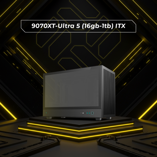 9070XT-Ultra 5 (16gb-1tb) ITX Black v4.5