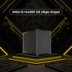 5060-i5-14400F D5 (16gb-512gb) - GC10m Black v4.4