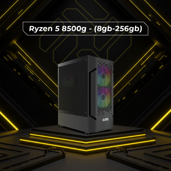 Ryzen 5 8500g - (8gb-256gb) Black v4.4
