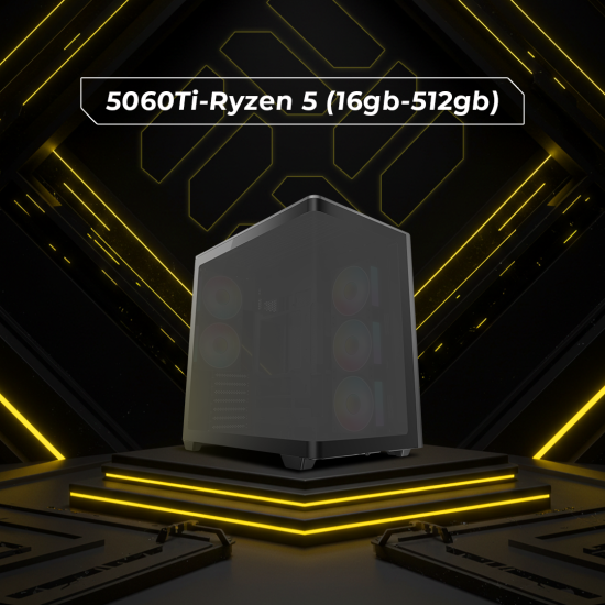 5060Ti-Ryzen 5 (16gb-512gb) CG590U Black v4.6