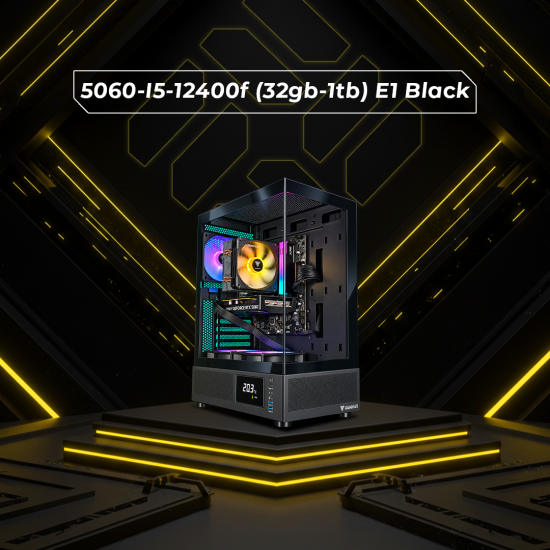 5060-I5-12400f  (32gb-1tb) E1 Black v4.6