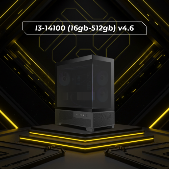 Intel Core I3-14100- Integrated Graphics (16gb-512gb) v4.6
