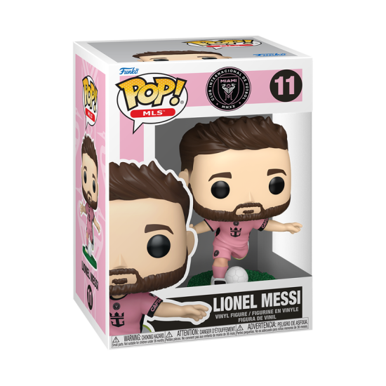 Funko Pop! Football: Inter Miami - Lionel Messi (Pink Uniform)