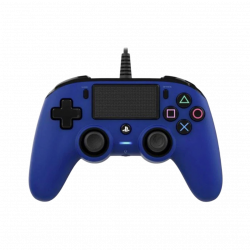 Nacon PS4 Wired Compact Controller - Blue Nacon PS4 Wired Compact Controller - Blue