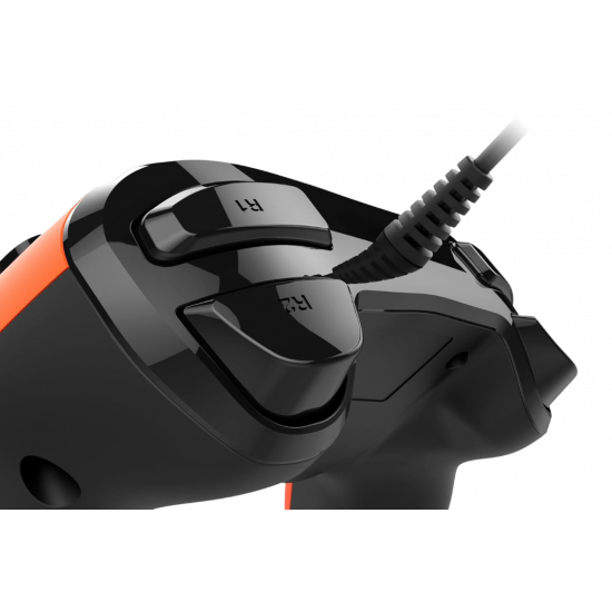 Nacon PS4 Wired Compact Controller - Orange