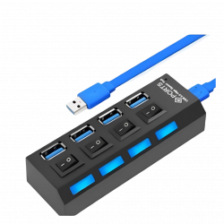 USB3.0 to USB3.0*4 with single switch USB3.0 to USB3.0*4 with single switch