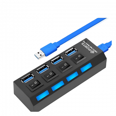 USB3.0 to USB3.0*4 with single switch USB3.0 to USB3.0*4 with single switch