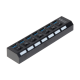 USB3.0 hub to 7 x USB3.0 Ports with single switch to control USB3.0 hub to 7 x USB3.0 Ports with single switch to control