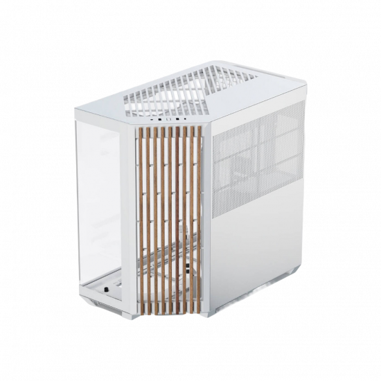 APNX V1 ATX Mid Tower (Glass Edition Wood) - White APNX V1 ATX Mid Tower (Glass Edition Wood) - White