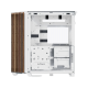 APNX V1 ATX Mid Tower (Glass Edition Wood) - White APNX V1 ATX Mid Tower (Glass Edition Wood) - White