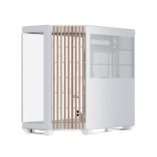 APNX V1 ATX Mid Tower (Glass Edition Wood) - White APNX V1 ATX Mid Tower (Glass Edition Wood) - White