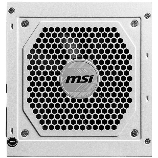 MSI - MAG A850GL PCIE5 - 850w - 80 Plus Gold - Modular - PSU - White MSI - MAG A850GL PCIE5 - 850w - 80 Plus Gold - Modular - PSU - White