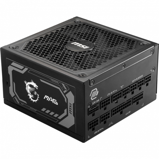 MSI MAG A1250GL PCIE5 - 1250w - 80 Plus Gold - Modular - PSU MSI MAG A1250GL PCIE5 - 1250w - 80 Plus Gold - Modular - PSU